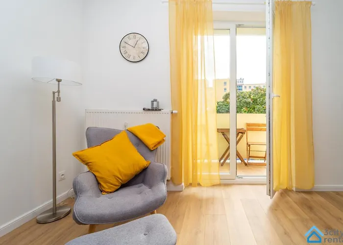 Lägenhet Sloneczny 3city W Gdyni Z Parkingiem By Renters